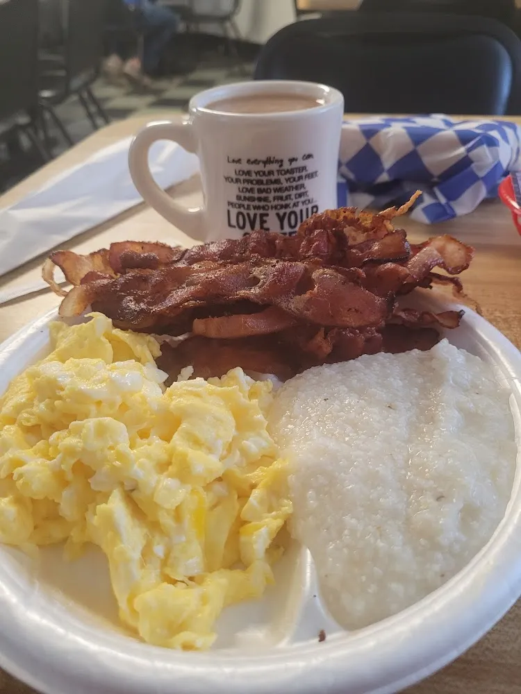 Bacon Eggs and Grits